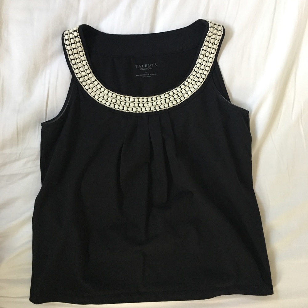 Talbots's  Black tank top
